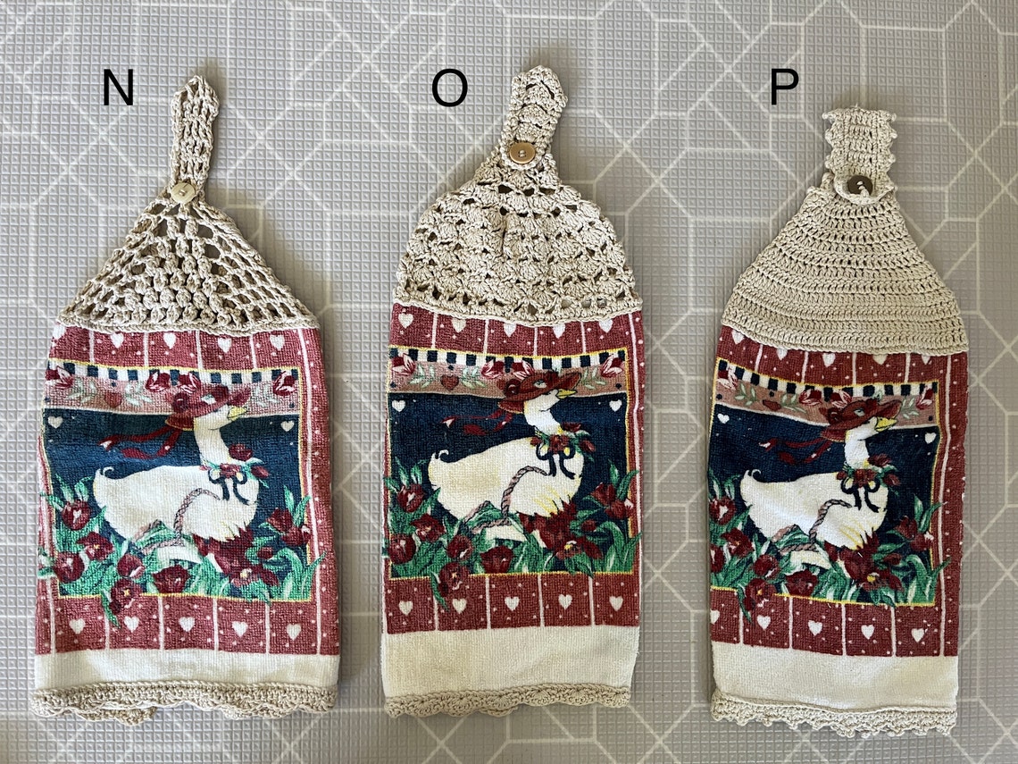 Crochet Hand Towels single Sided / Crochet Kitchen Towel Etsy Australia