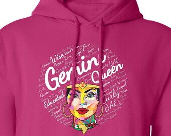 GEMINI QUEEN Pullover Hoodie