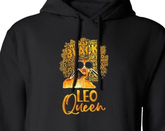 LEO QUEEN 3 Pullover Hoodie | Zodiac Hoodie