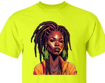 Loc Queen Unisex T-Shirt | Dreadlocks Shirt | Black Girl Shirt