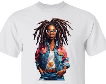 Loc Goddess Unisex T-Shirt | Natural Hair Shirt | Dreadlocks Shirt