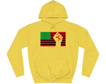 BLM Pan African Flag Hoodie