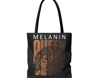 Melanin Queen Tote Bag