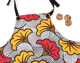 African Print Aprons