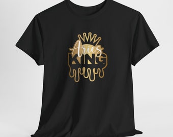 Aries King Unisex Heavy Cotton Tee | Aries Birthday Shirt | ARIES Gift