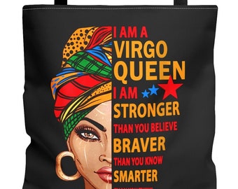 Virgo Queen Tote Bag