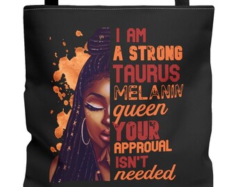 Taurus Queen Tote Bag