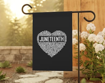 Juneteenth House Banner, Black Gifts, Juneteenth Gifts, Freedom Day, Garden BANNER,  House Banner, Yard Gifts, Yard Flag