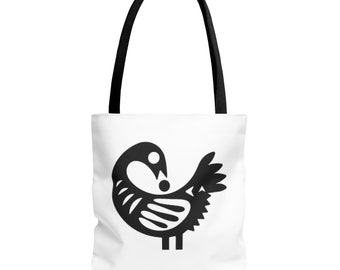 Sankofa Bird Tote Bag | Sankofa Shopping Bag | Return and Go Get It Tote Bag