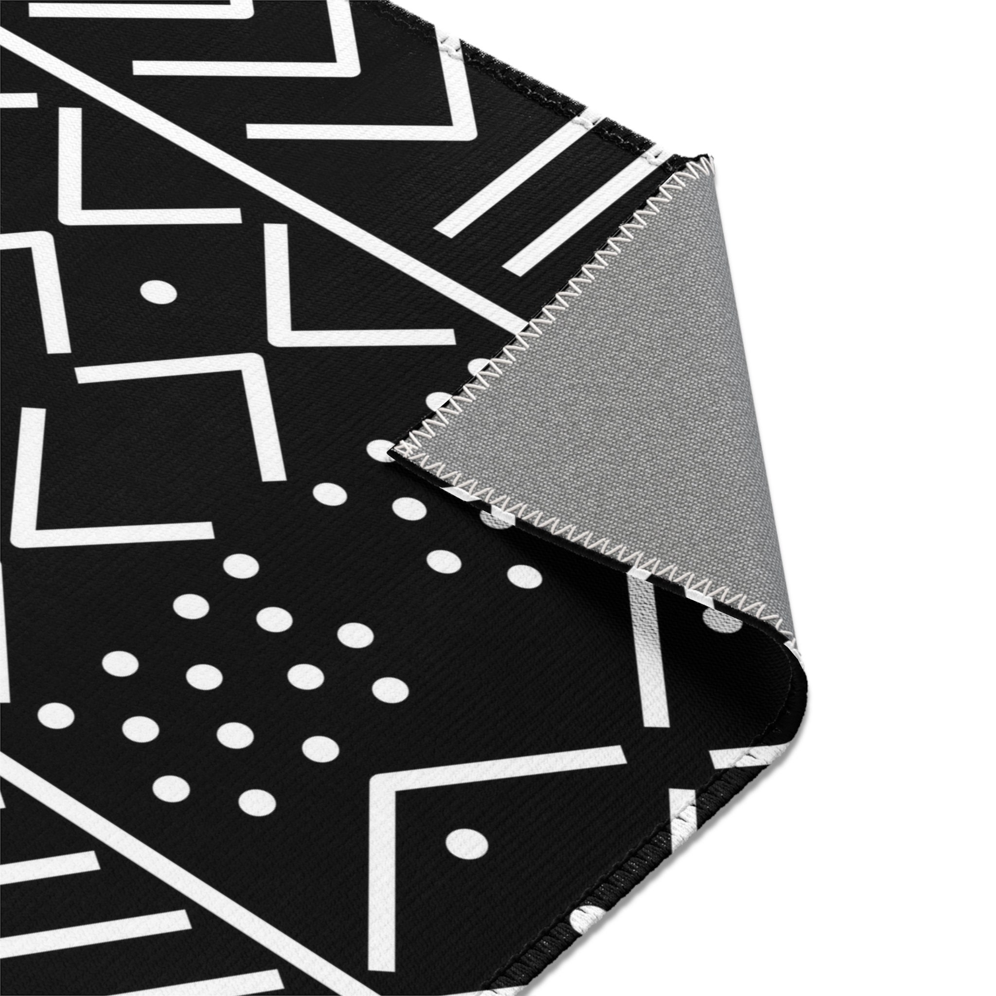 Mudcloth Inspired Area Rugs - Etsy