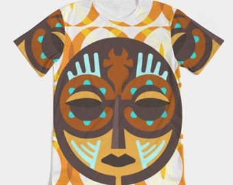 Orange Mask Unisex Tee