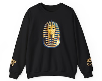 Pharoah Crewneck Sweatshirt | Egyptian Hoodie | King Sweatshirt