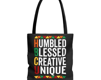 HBCU Tote  | Afrocentric Tote | Afrocentric Bag | Black Owned Business | The Power Of Love Clothing
