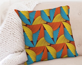 Throw Pillow Case 20"x20" Ankara1