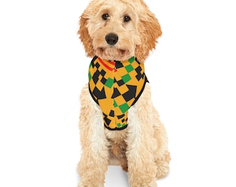 Kente Ankara Pet Hoodie