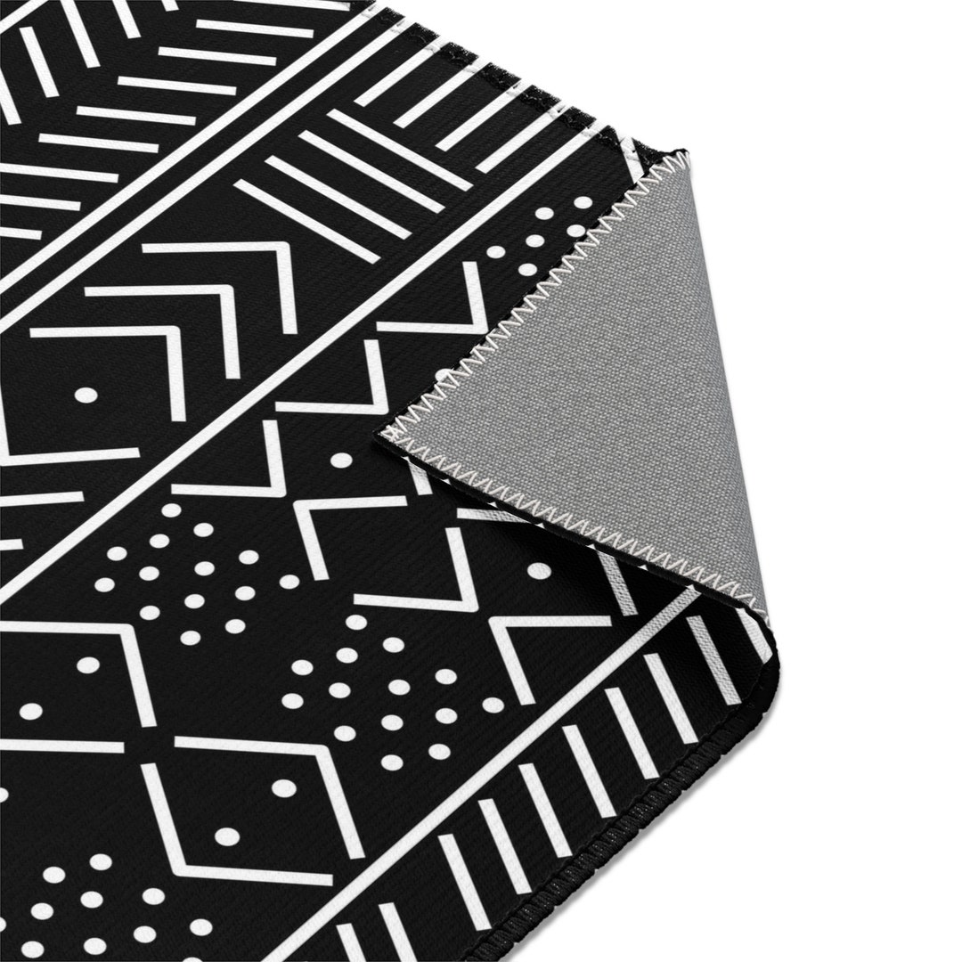 Mudcloth Inspired Area Rugs Etsy