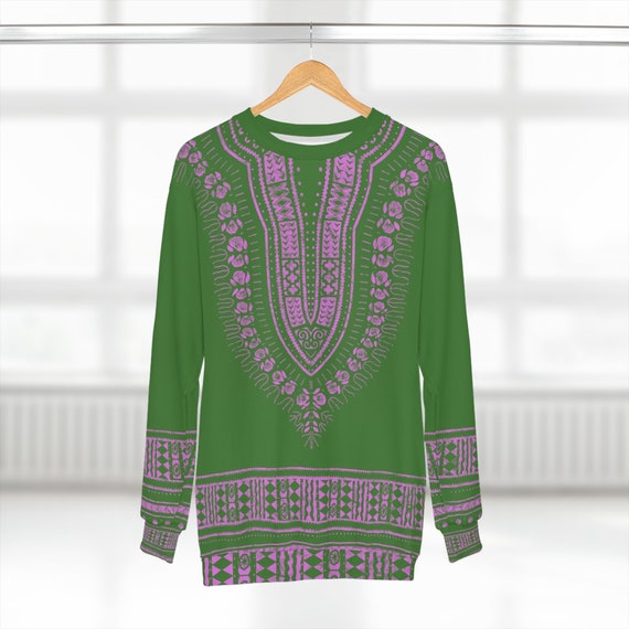 Pink and green dashiki discount