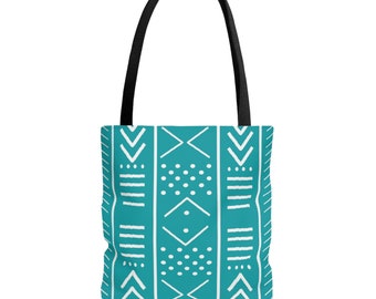 Teal Tote Bag