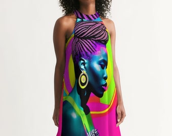 Women's Halter Dress ankarawoman