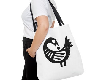 Sankofa Bird Tote Bag | Sankofa Shopping Bag | Return and Go Get It Tote Bag