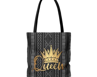 Queen Mudcloth Inspired  Tote Bag