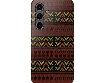 Tribal Pattern Tough Phone Cases, iphone 15, Samsung Galaxy 24, Bohemian Phone Cover, Unique Gift, Phone Accessories
