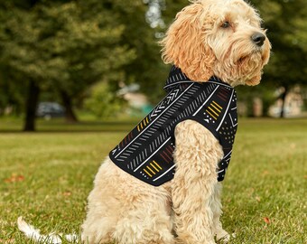 Tribal Ankara Pet Hoodie  | Afrocentric Pet | African Pet Clothing| dog Clothing| Cat Clothing |  The Power Of Love Clothing