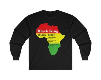Black King Long Sleeve Tee