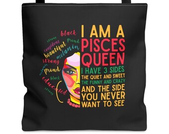 Pisces Queen Tote Bag
