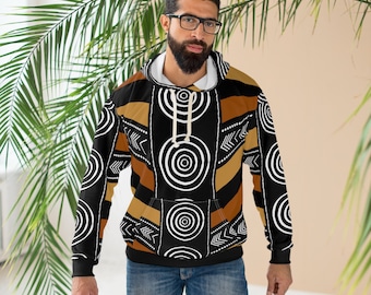 Tribal Unisex Pullover Hoodie  | Afrocentric Hoodie | African Hoodie | Black Owned Business | The Power Of Love Clothing