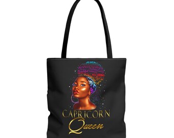 Capricorn  Queen Tote Bag