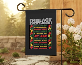 Black 365 Flag | House Banner | Black Gifts | Yard Gifts | Yard Flag