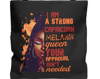 Capricorn Queen Tote Bag