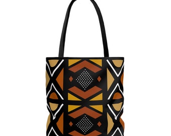 Mudcloth Inspired Tote Bag