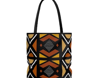 Mudcloth Inspired Tote Bag