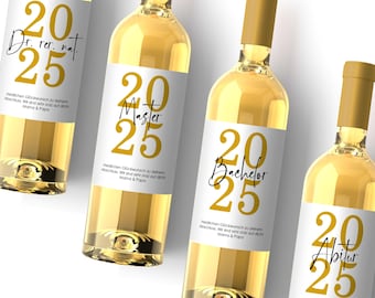 Graduation gift for Bachelor's students 2026 | Personalized wine label | Graduation (A-levels, Bachelor's, Master's, graduates, PhD)