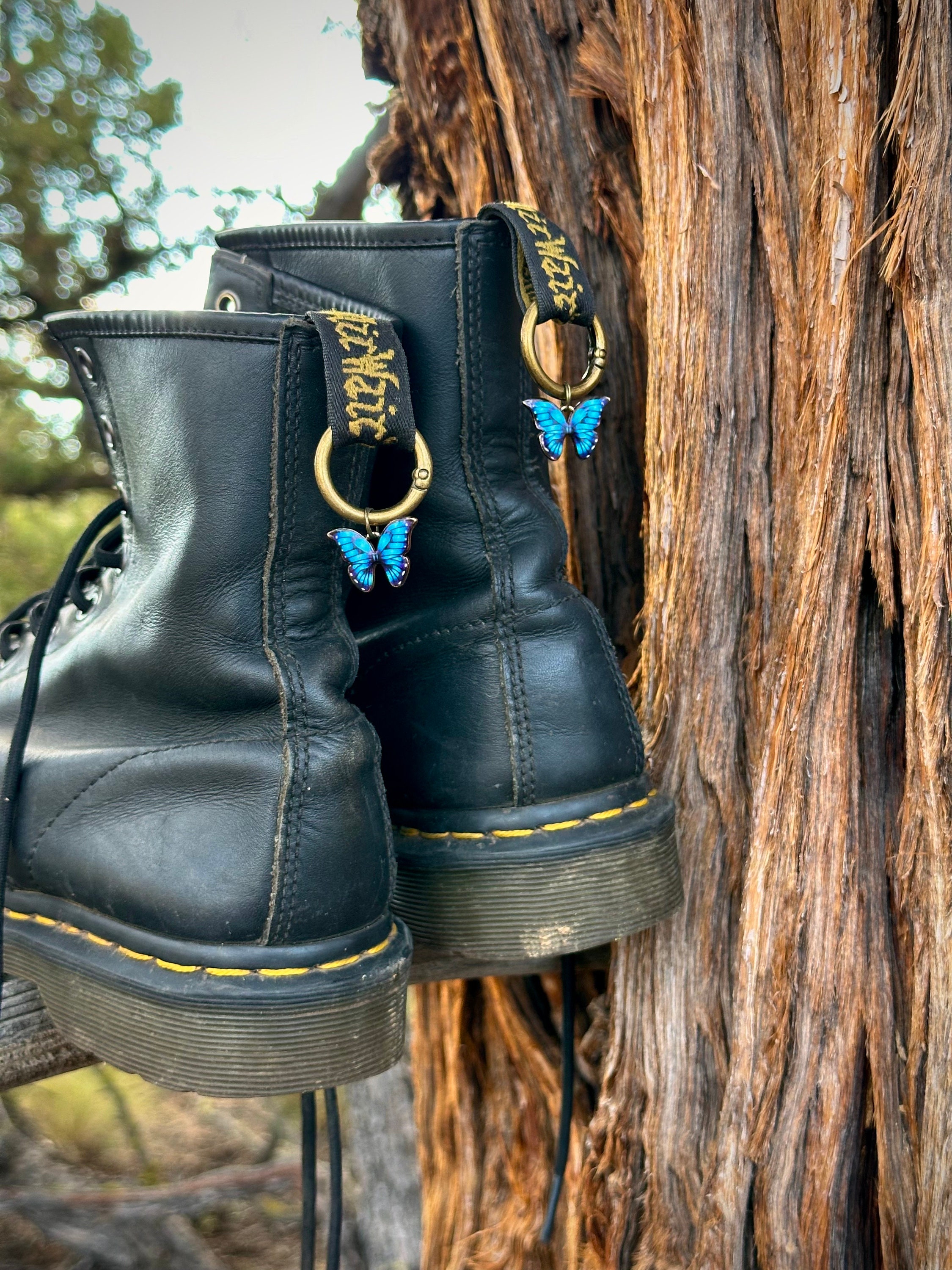 Worn Doc Martin Monkey Boots Grafters B430a Monkey Boot Unisex