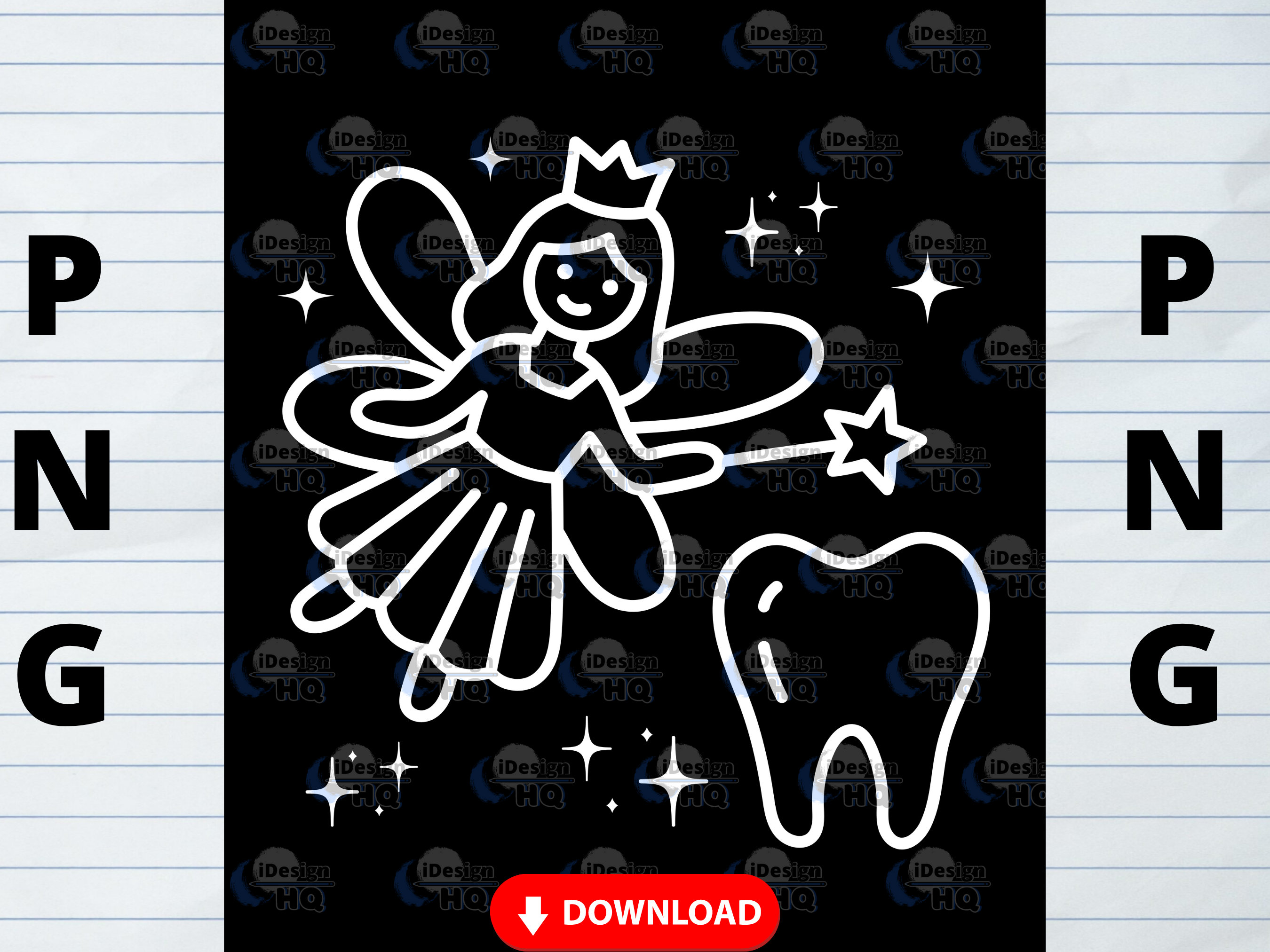 Tooth Fairy Png Teeth Fairy Clipart Fairy Sublimation Tooth - Etsy