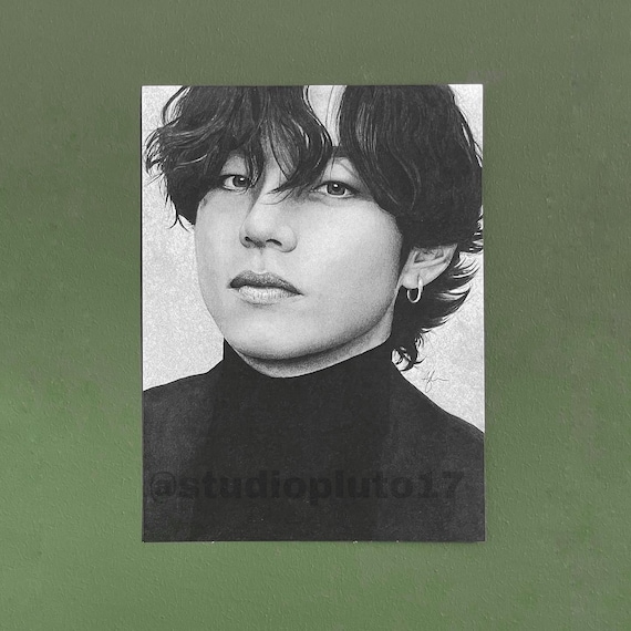 BTS MONOCHROME Canvas Photo - A-KPOP