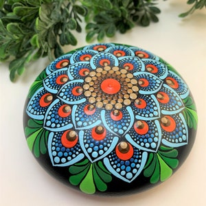 A Stone's Throw Mandala Dot Art hn