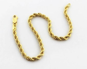 pulsera de oro de 18k