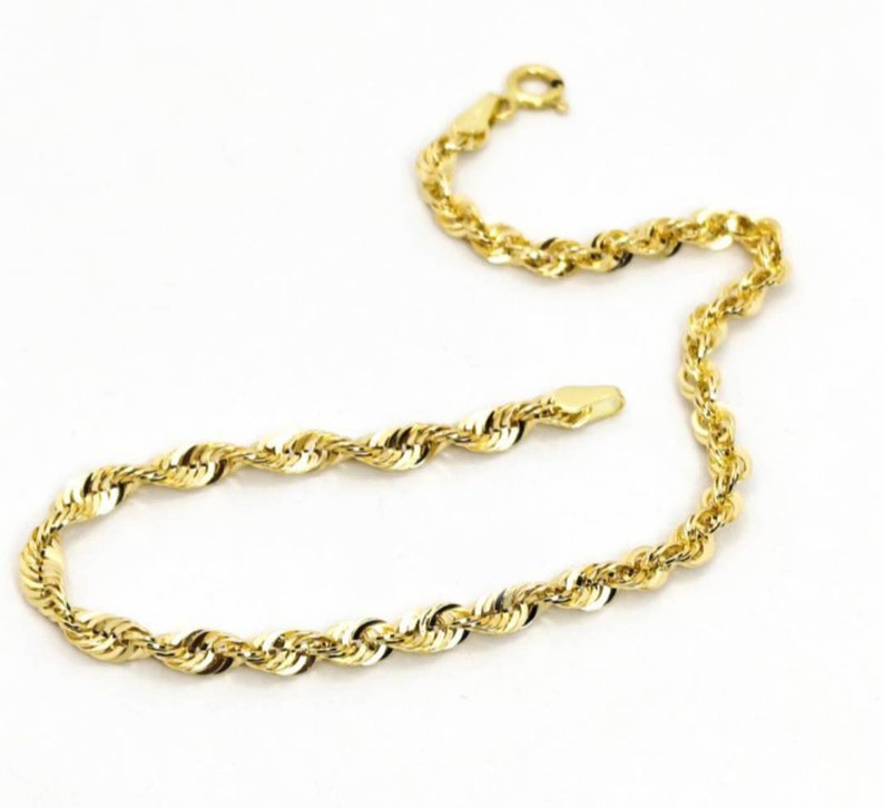 pulsera de oro de 18k imagen 2