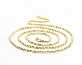 Catena corda oro 18k