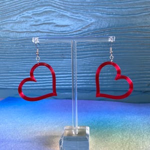 Heart Dangle Earrings