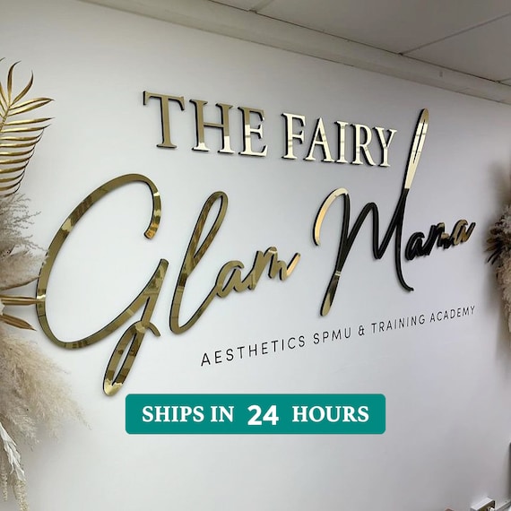 3D Business Sign, Custom Signs, Company Custom Sign, Beauty Salon Sign, Sign For Office, Clinic Signage,  Dentist Sign, Laser Cut Logo