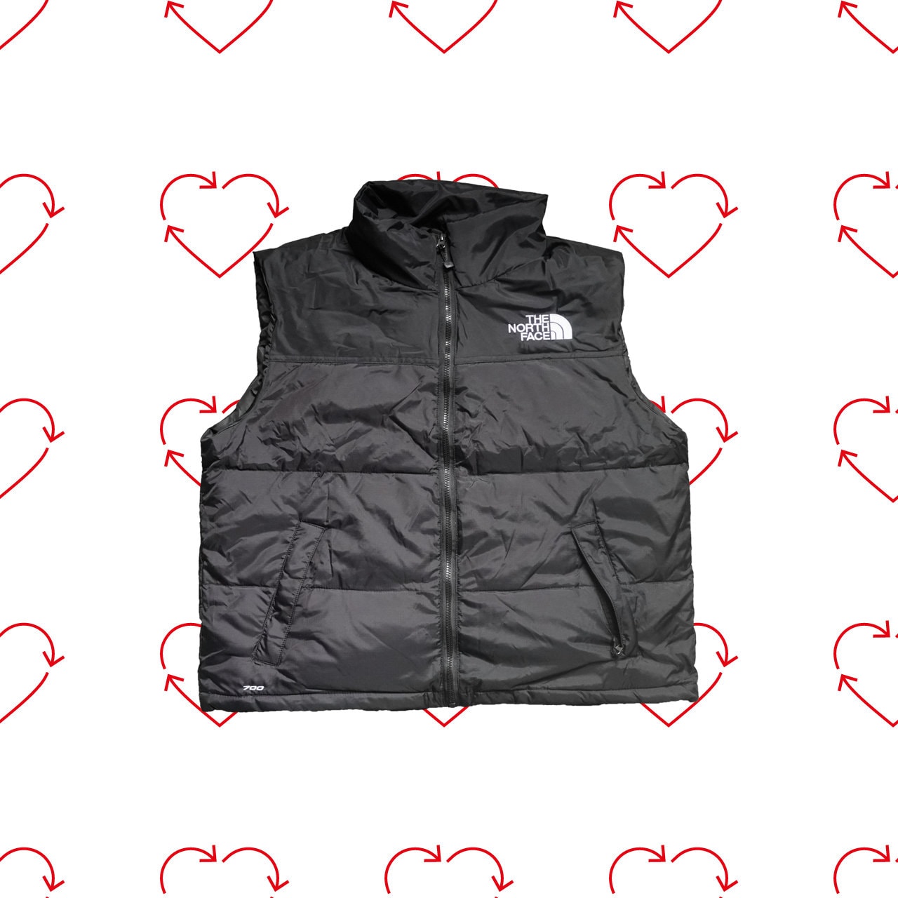Northface puffy vest hotsell