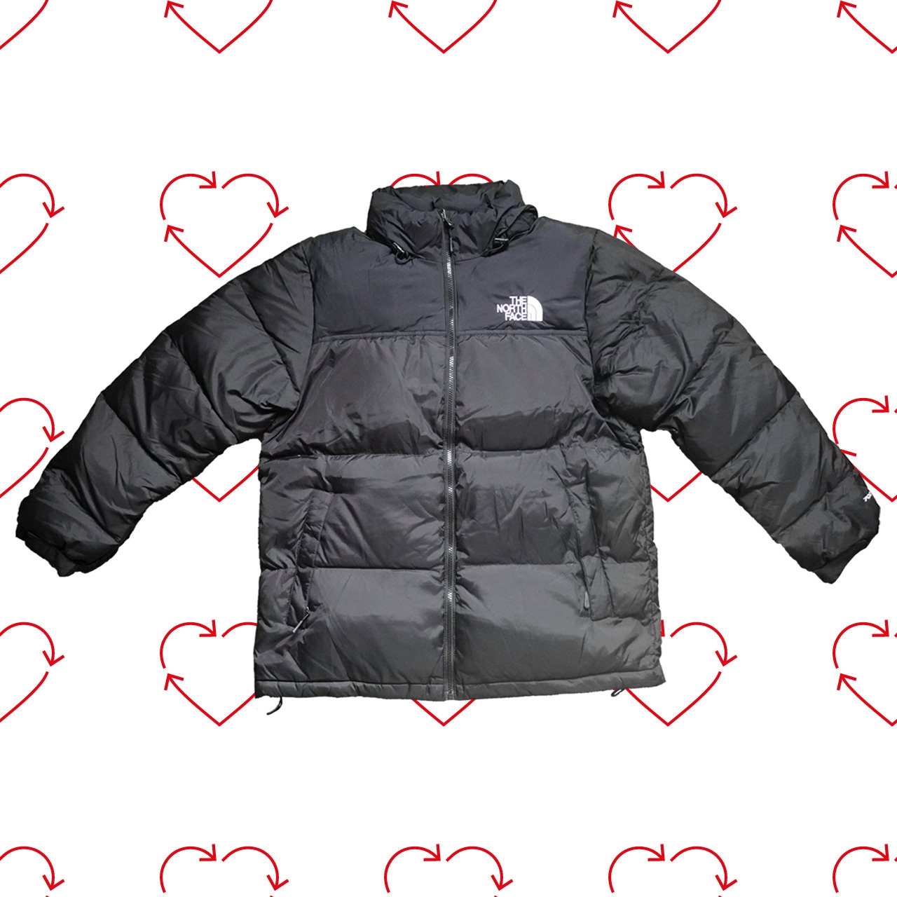 Vintage Black the North Face 700 Nuptse Jacket, Men's L Vintage Black the North Face 700 Nuptse Jacket, Men's L
