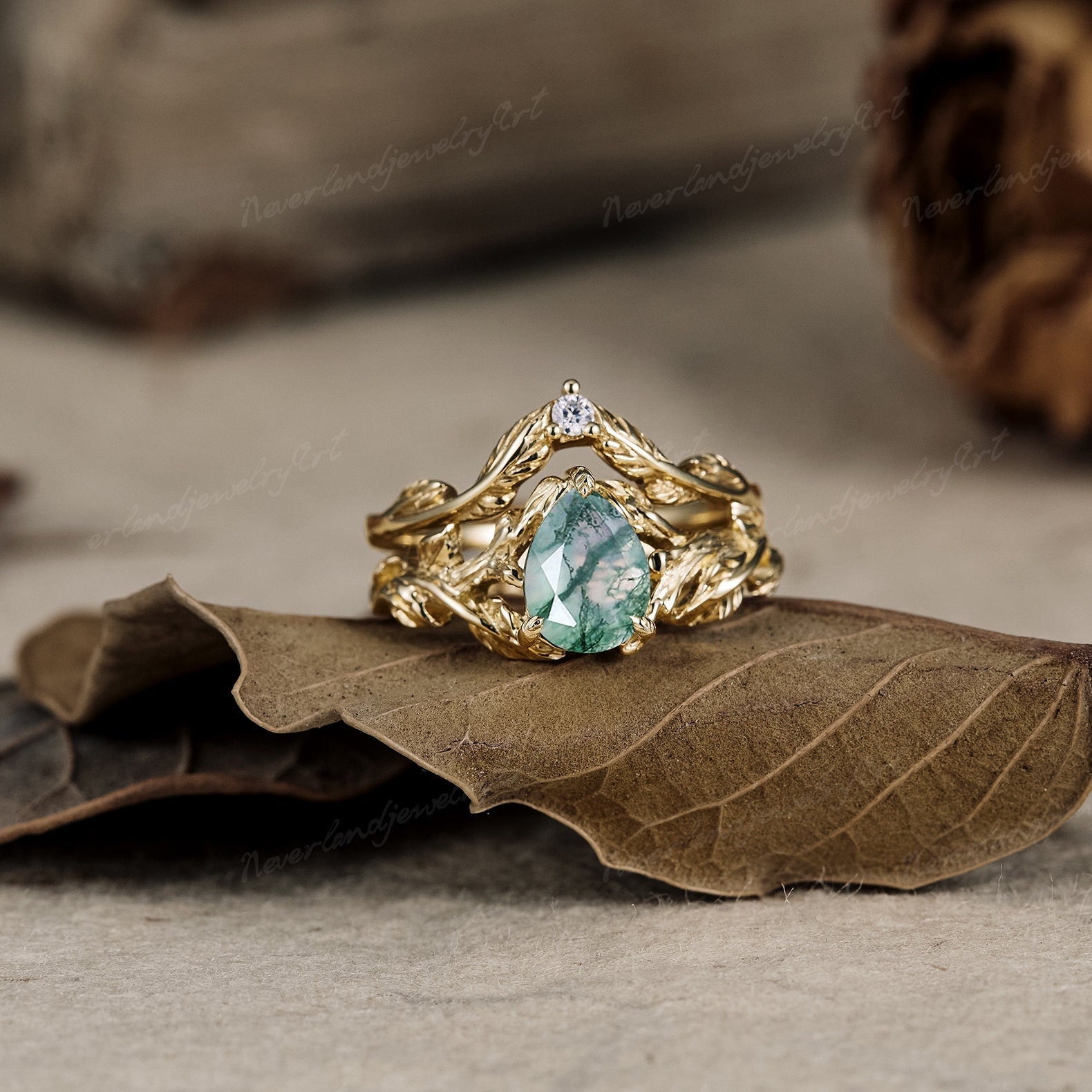Earthy Engagement Rings
