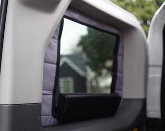Insulated Window Covers LOW-ROOF 130wb Ford Transit Passenger Van