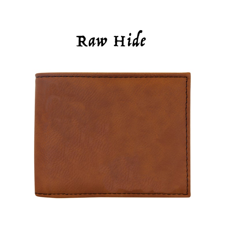 Leather Engraved Bird Hunting Dog Bifold Wallet Etsy